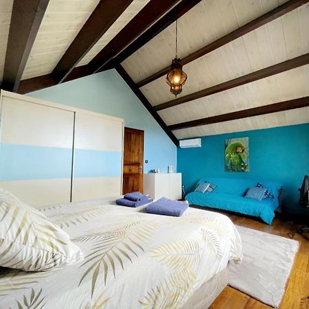 Chambre "Bleu Ocean" Villa Hermes Сен-Пьер Экстерьер фото