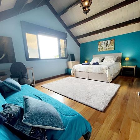 Chambre "Bleu Ocean" Villa Hermes Сен-Пьер Экстерьер фото
